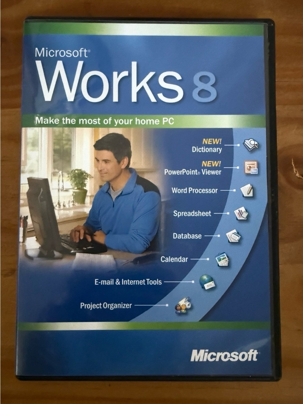 Vintage NIB Microsoft Works 8 Software Booklet Office Computer Programming